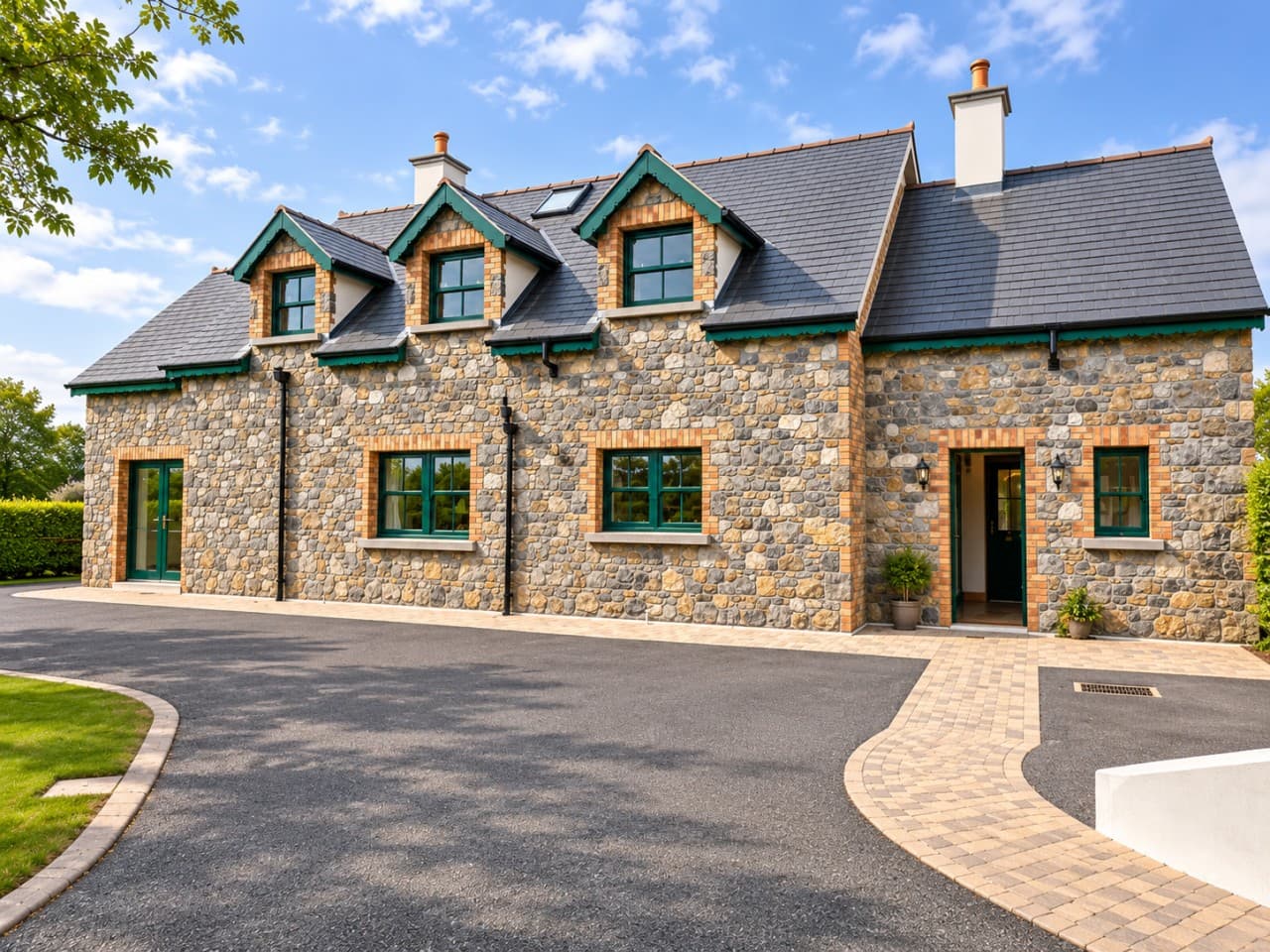 Luxury 6BR Irish Stone House | Near Mullingar